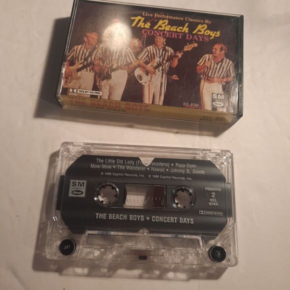 The Beach Boys - Concert Days Vintage Cassette - Picture 6 of 7